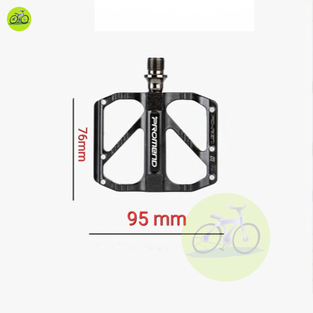 Bàn đạp xe đạp bạc đạn Promend Bi đan xe MTB CROSS Bản nhôm