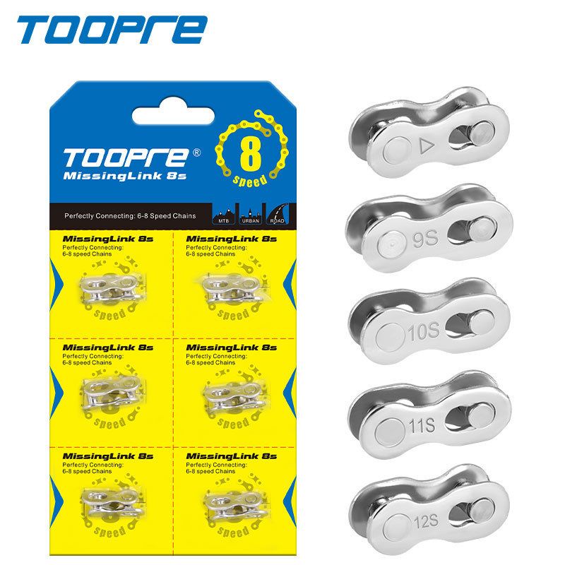 Cặp Mắt Xích Nối Dây Sên Xe Đạp Khóa MissingLink Toopre Chất Lượng Cao