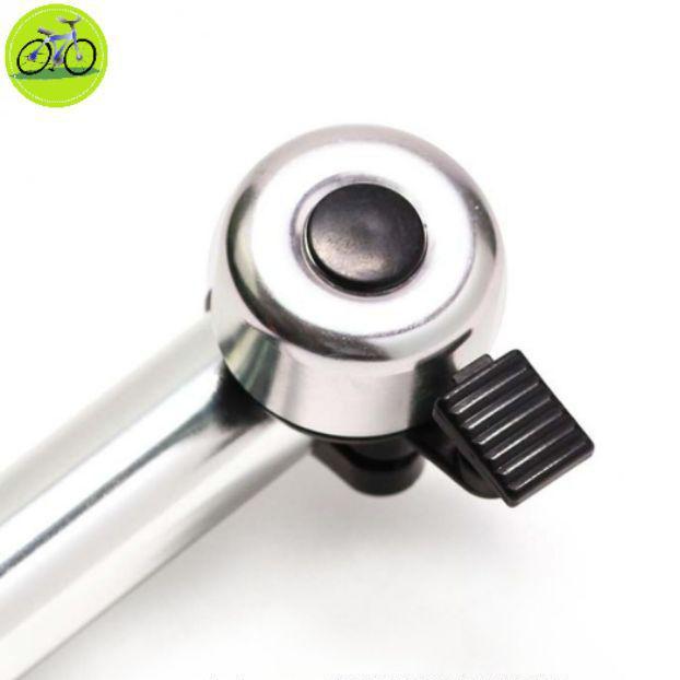 Chuông nhôm xe đạp gõ kêu to tiếng to chói