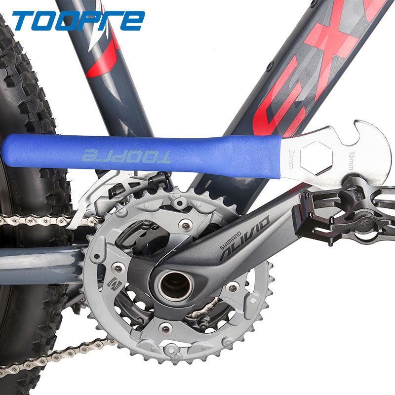 Bộ Dụng Cụ tháo lắp bàn đạp Pedal xe đạp 15mm - vặn cảo líp, trục giữa bạc đạn Toopre 24mm