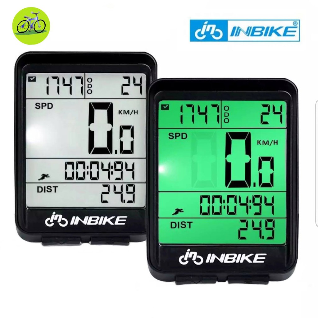 Đồng hồ đo tốc độ xe đạp không dây inbike