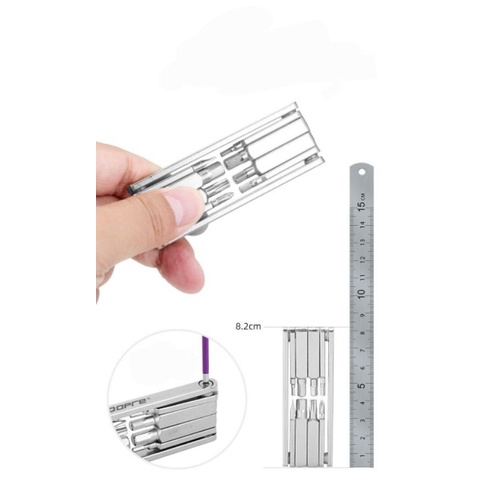 Bộ lục giác sửa chữa xe đạp TOOPRE dụng cụ tháo lắp sửa chữa đa chức năng 8 Trong 1