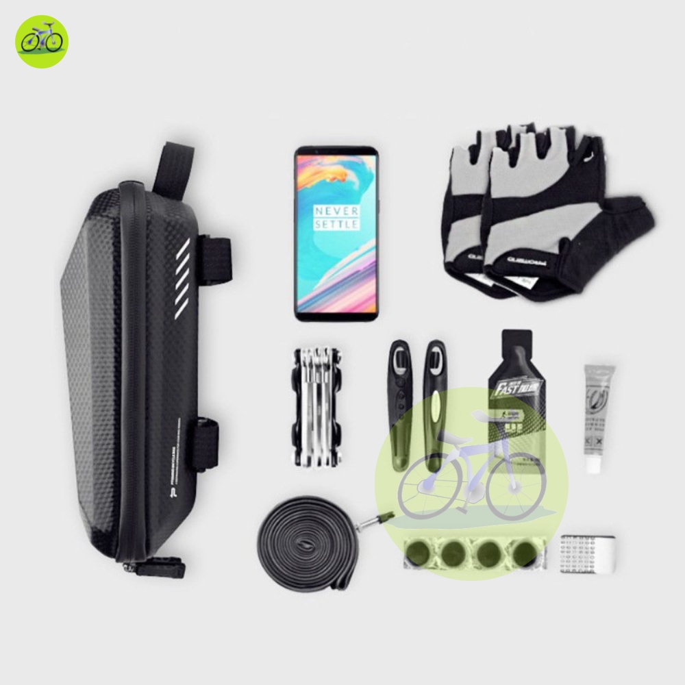 Túi treo sườn xe đạp PROMEND túi cứng