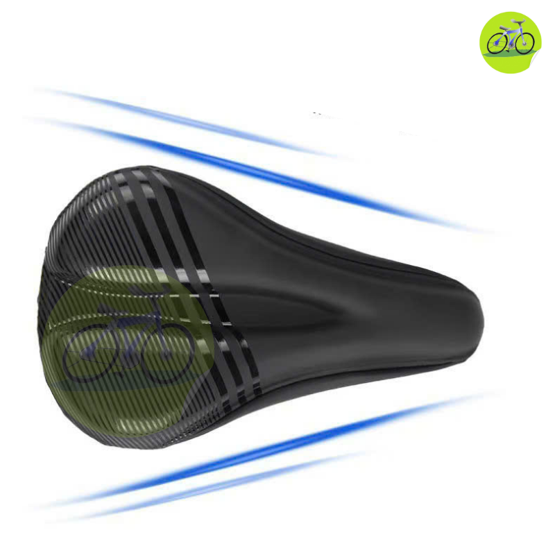 Bọc yên dán xe đạp mền SILICON RIDE BIKE dẻo dai không dính nước thoáng khí
