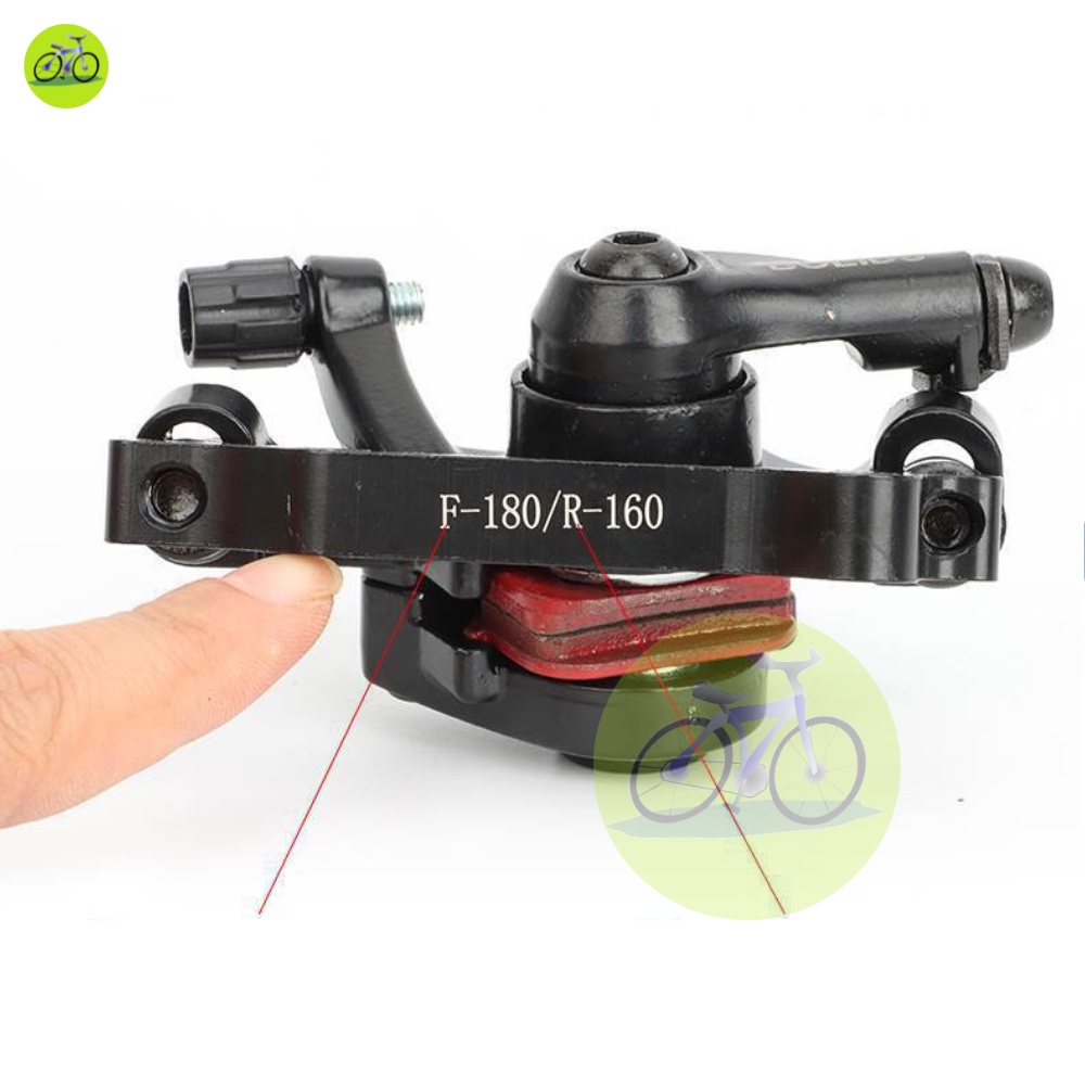 [HCM] Cùm phanh đĩa cơ xe đạp / Bộ heo thắng đĩa thể thao Bolids