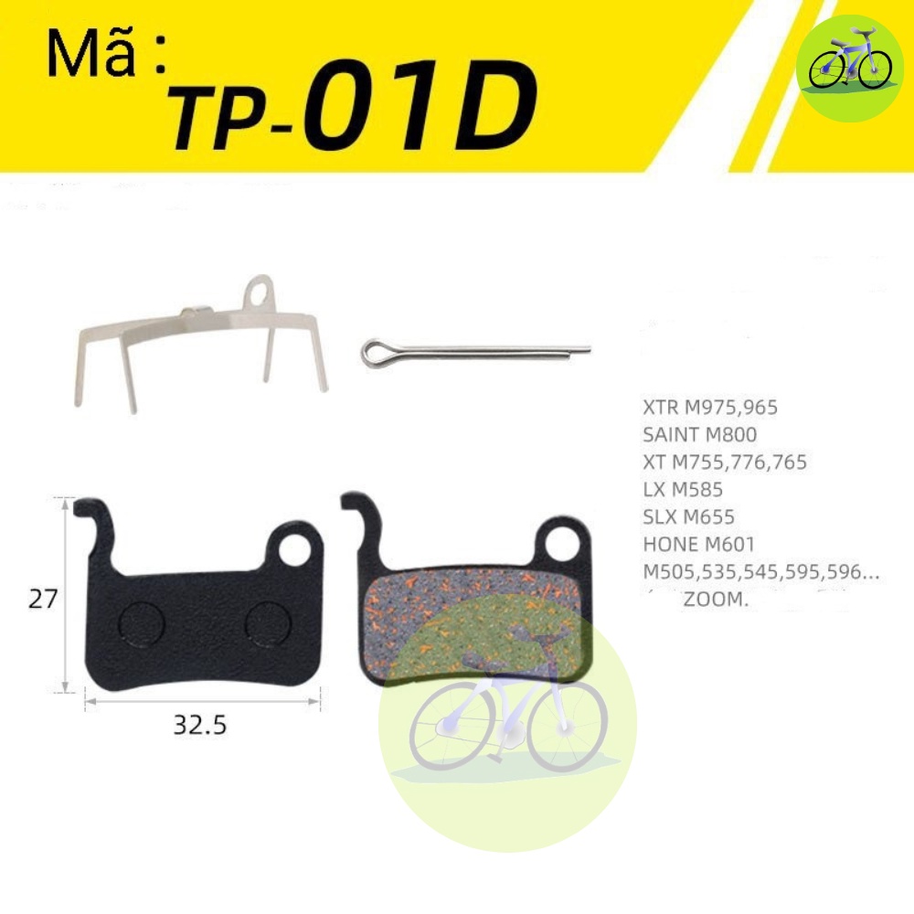 [HCM] Bố thắng đĩa xe đạp các loại, Má phanh đĩa cơ, dầu xe thể thao MTB Touring