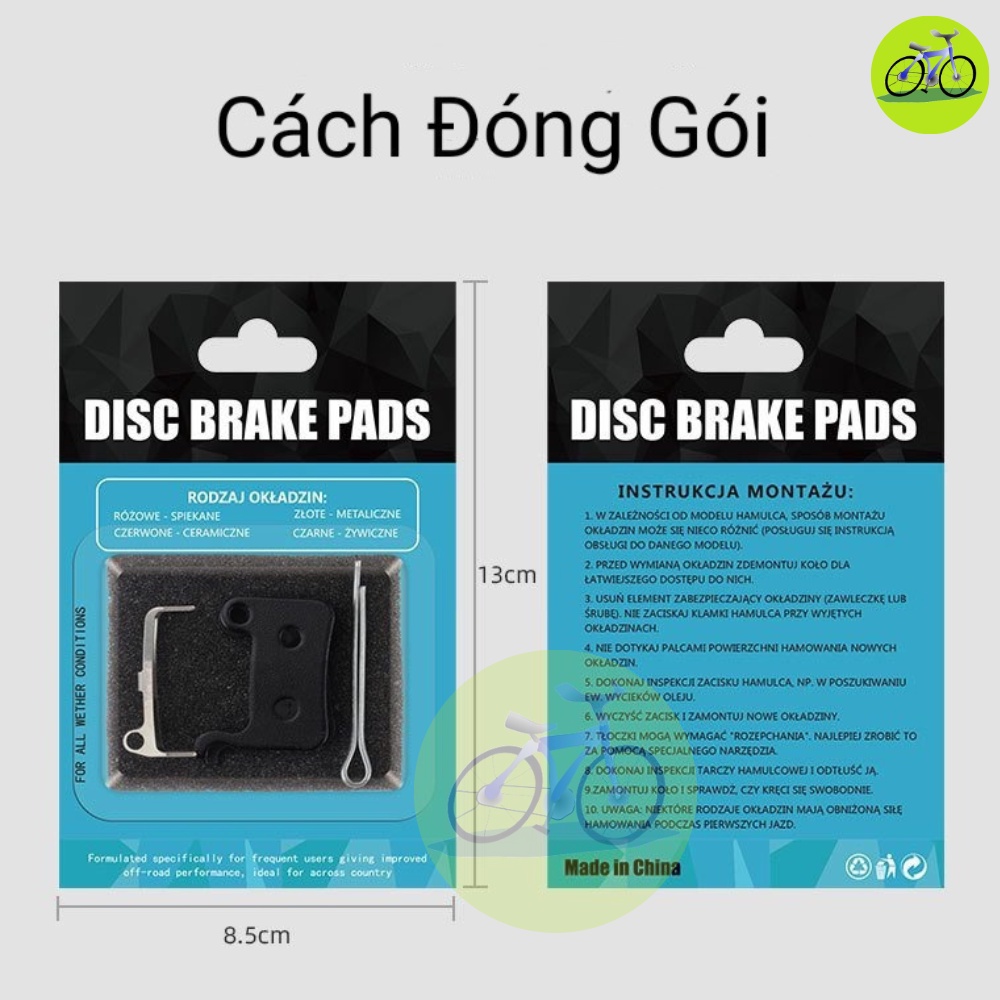 [HCM] Bố thắng đĩa xe đạp các loại, Má phanh đĩa cơ, dầu xe thể thao MTB Touring