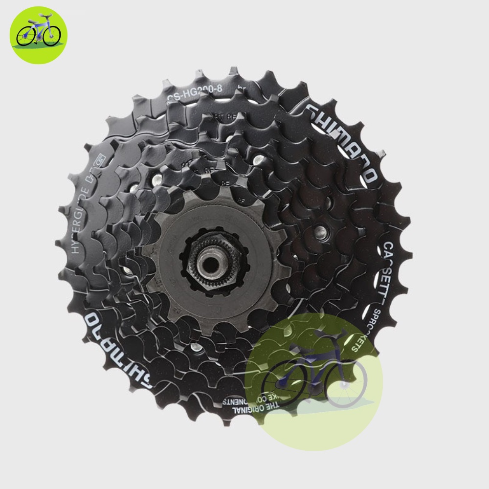 Líp thả xe đạp thể thao Shimano 8 tầng CS-HG200 12-32T