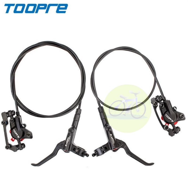 THẮNG DẦU XE ĐẠP PHANH ĐĨA THỦY LỰC TOOPRE CHINH HÃNG 2 PISTONS