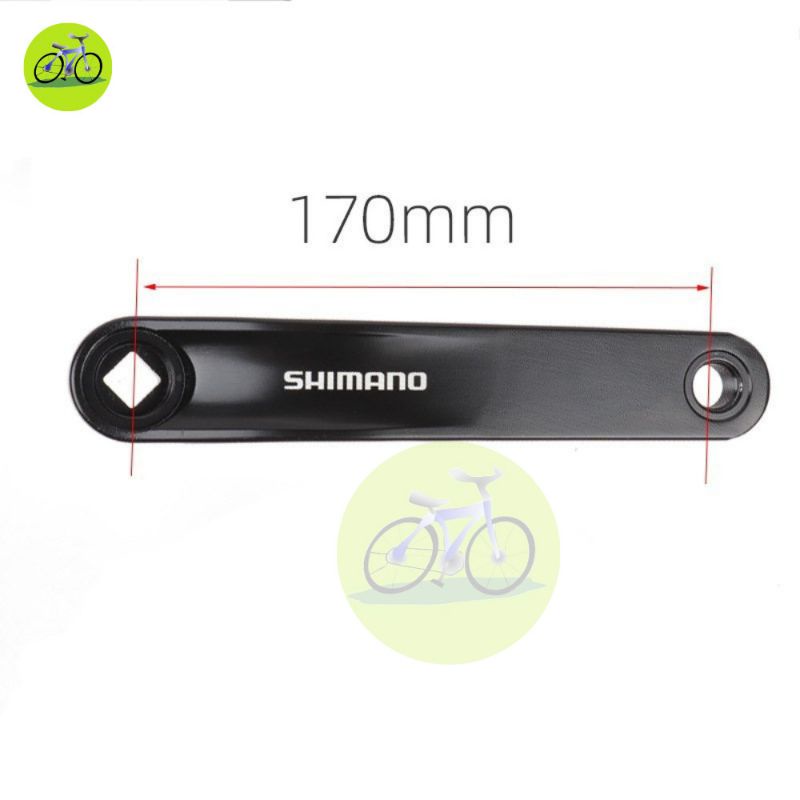 Đùi Dĩa Xe Đạp Thể Thao Nhôm Shimano FC-TY301 trước 3 tầng 42/48T