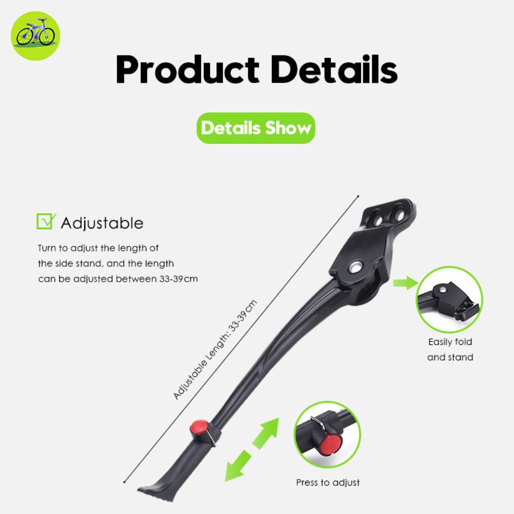 Chân chống xe đạp Giant chính hãng sử dụng cho xe Giant ATX860, Escape, Trek marlin