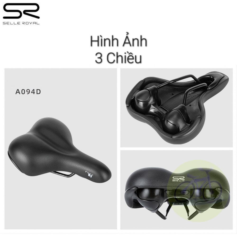 Yên xe đạp loại Thể Thao Selle Royal Respiro SR Nhiều Size / Thiết kế công thái học ngồi êm mông