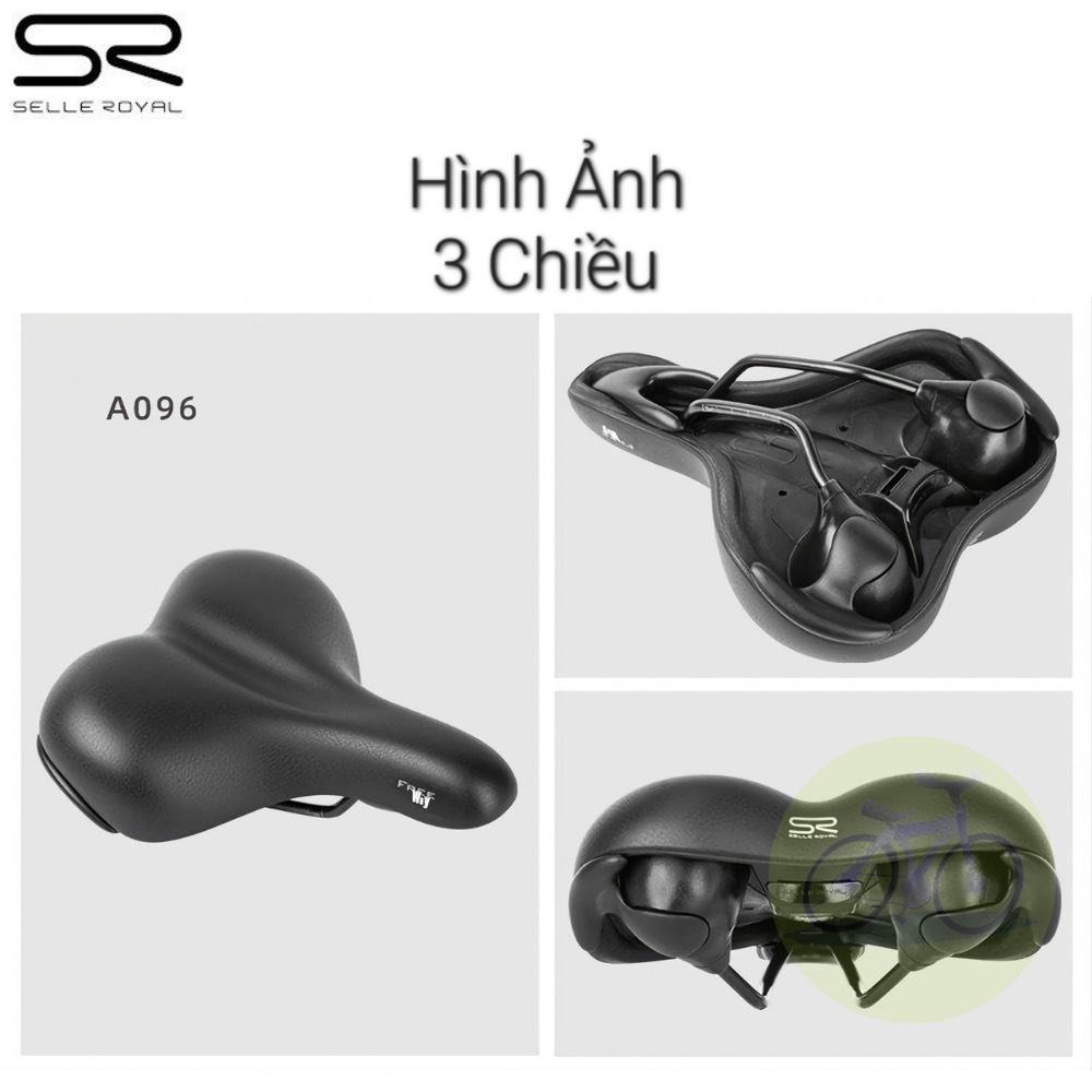 Yên xe đạp loại Thể Thao Selle Royal Respiro SR Nhiều Size / Thiết kế công thái học ngồi êm mông