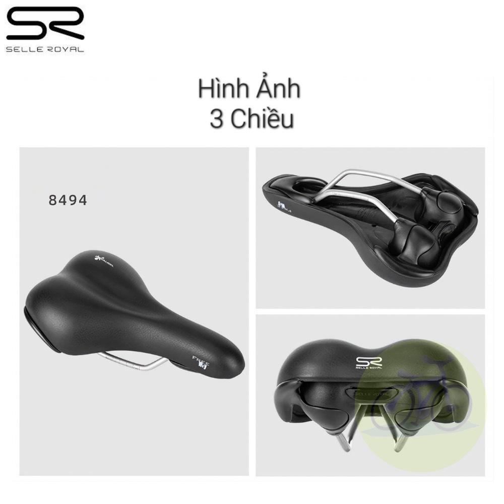 Yên xe đạp loại Thể Thao Selle Royal Respiro SR Nhiều Size / Thiết kế công thái học ngồi êm mông