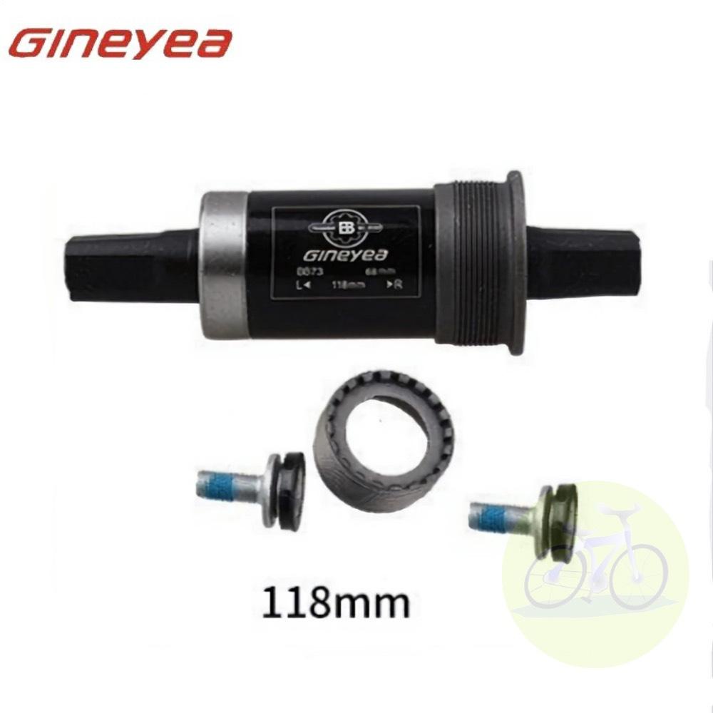 [XEDAPHCM] Trục giữa xe đạp bạc đạn Gineyea / Các số 122.5/110.5/118mm