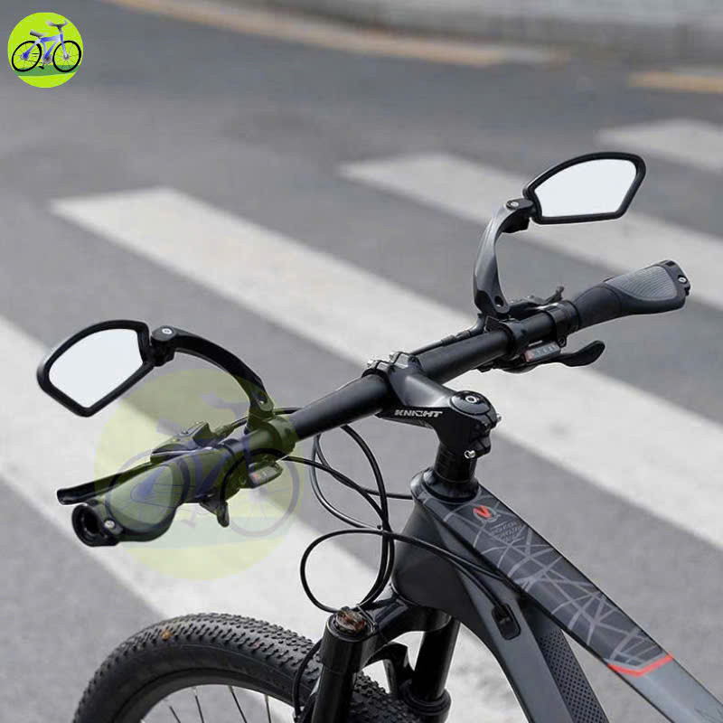Gương Chiếu Hậu Xe Đạp Ống Kính Chống Sốc HD Có Thể Điều Chỉnh Xoay 360-Trái/Phải