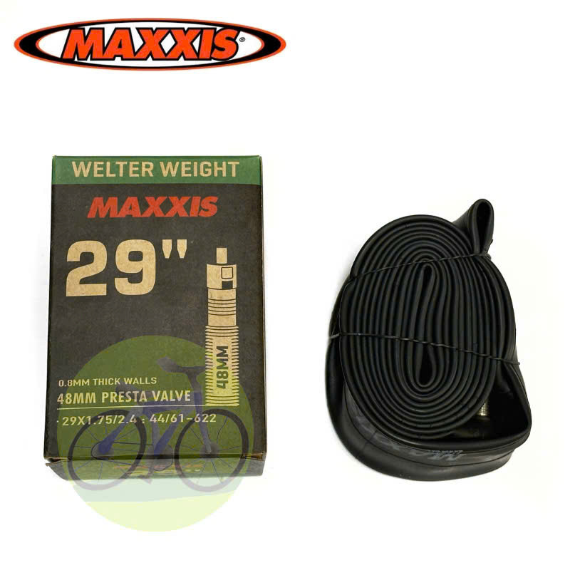 Ruột Xe Đạp Maxxis 29 x 1.75/2.4 Chất Lượng Cao Su Tốt, Độ Bền Cao và Tương Thích Bánh Xe 29 Inch