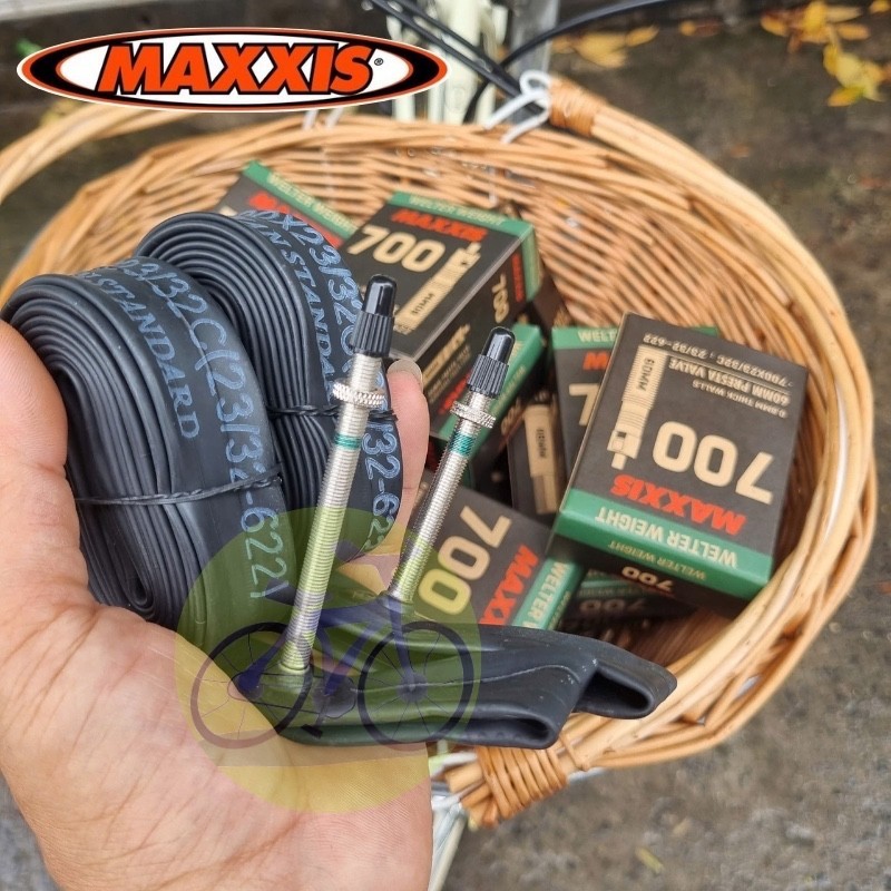 Ruột Xe Đạp Maxxis 700 x 23/32C, Độ Bền Cao, Lựa Chọn Tối Ưu cho Bánh Xe 700c