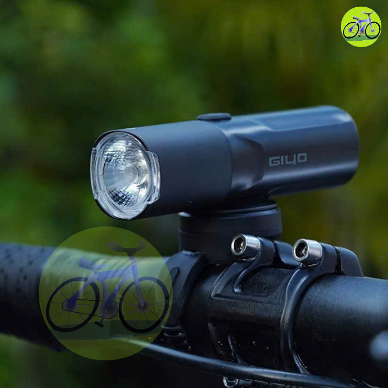 [HCM] Đèn Pha Xe Đạp Siêu Sáng Giyo Độ Sáng 400-800 Lumens, Vỏ Hợp Kim Nhôm Cao Cấp