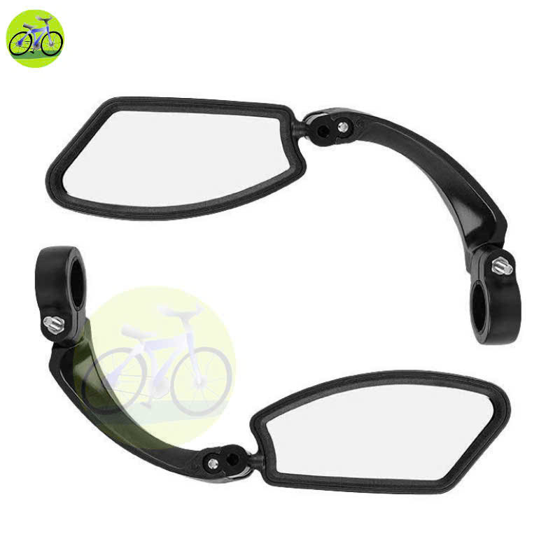 Gương Chiếu Hậu Xe Đạp Ống Kính Chống Sốc HD Có Thể Điều Chỉnh Xoay 360-Trái/Phải