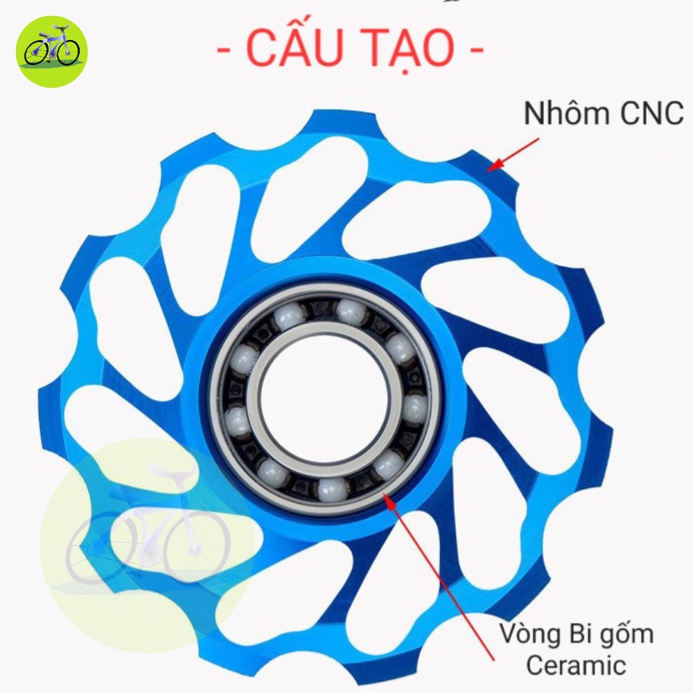 [HCM] Bánh Răng Xe Đạp Ceramic 11T-13T Toopre / Bánh răng cùi đề Nhôm CNC 11-13 răng