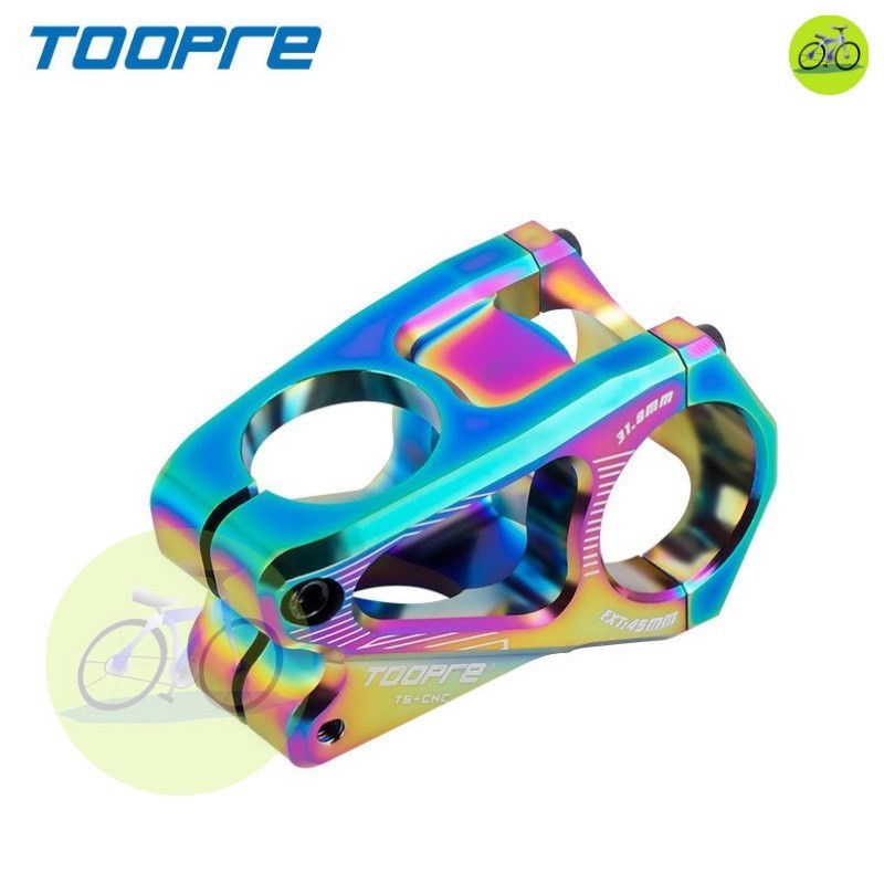 [HCM] Potang xe đạp ngắn Toopre 28.6/31.8mm Pô tăng thu ngắn cắt CNC Siêu nhẹ rỗng 45MM