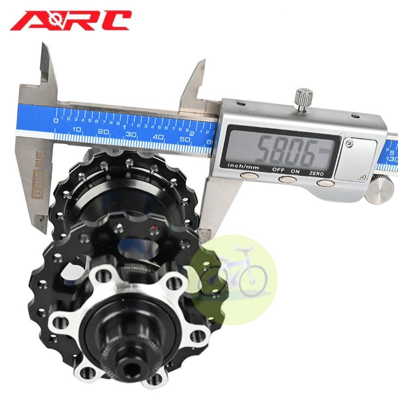 [HCM] Đùm cối nổ ARC MT006 28,32,36 lỗ HUB Xe Đạp 100/135 QR cối HG 8-11 SPEED
