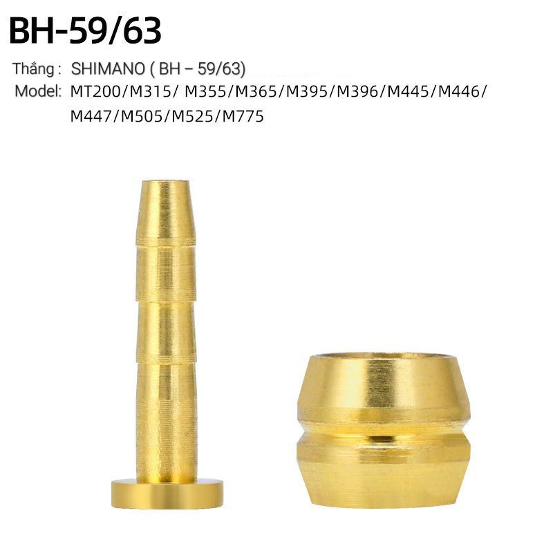 [HCM] Đầu bơm kim bắp thắng dầu xe đạp / Kim dầu phanh thủy lực Toopre Shimano Tektro Sram