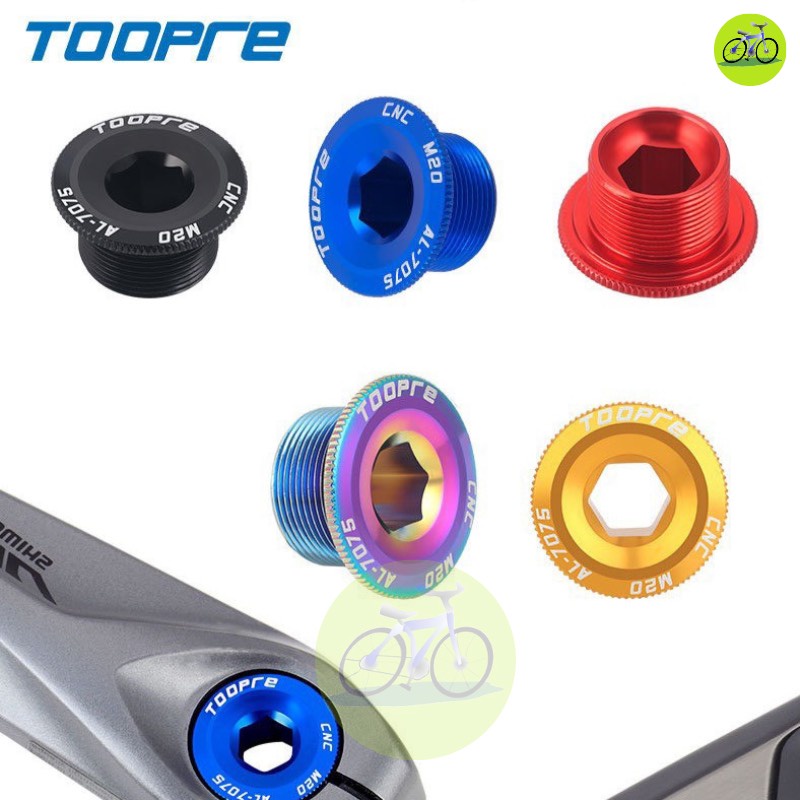 [HCM] Ốc vặn đùi đĩa trục rỗng cho xe đạp TOOPRE M18 M19 M20 Tích Hợp Chainring Hợp kim nhôm