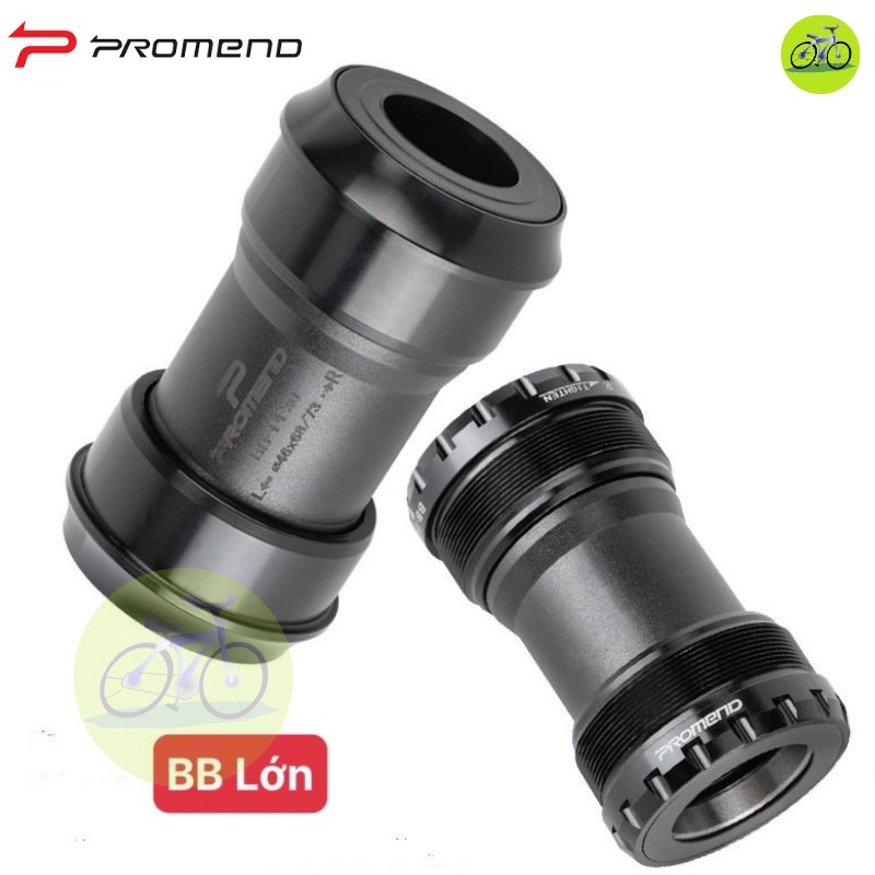 [HCM] BB Vặn Ép Trục giữa bạc đạn Promend lớn / Xe đạp thể thao trớn PF30 386DUB BSA30
