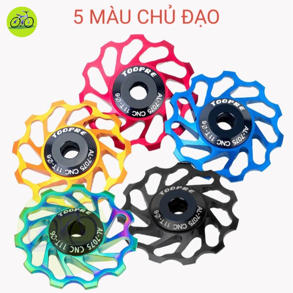 [HCM] Bánh Răng Xe Đạp Ceramic 11T-13T Toopre / Bánh răng cùi đề Nhôm CNC 11-13 răng