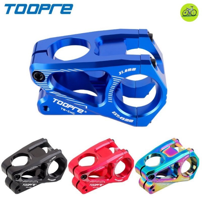 [HCM] Potang xe đạp ngắn Toopre 28.6/31.8mm Pô tăng thu ngắn cắt CNC Siêu nhẹ rỗng 45MM