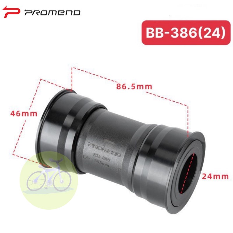 [HCM] BB Vặn Ép Trục giữa bạc đạn Promend lớn / Xe đạp thể thao trớn PF30 386DUB BSA30
