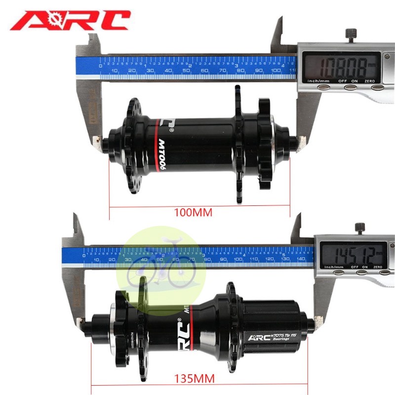 [HCM] Đùm cối nổ ARC MT006 28,32,36 lỗ HUB Xe Đạp 100/135 QR cối HG 8-11 SPEED