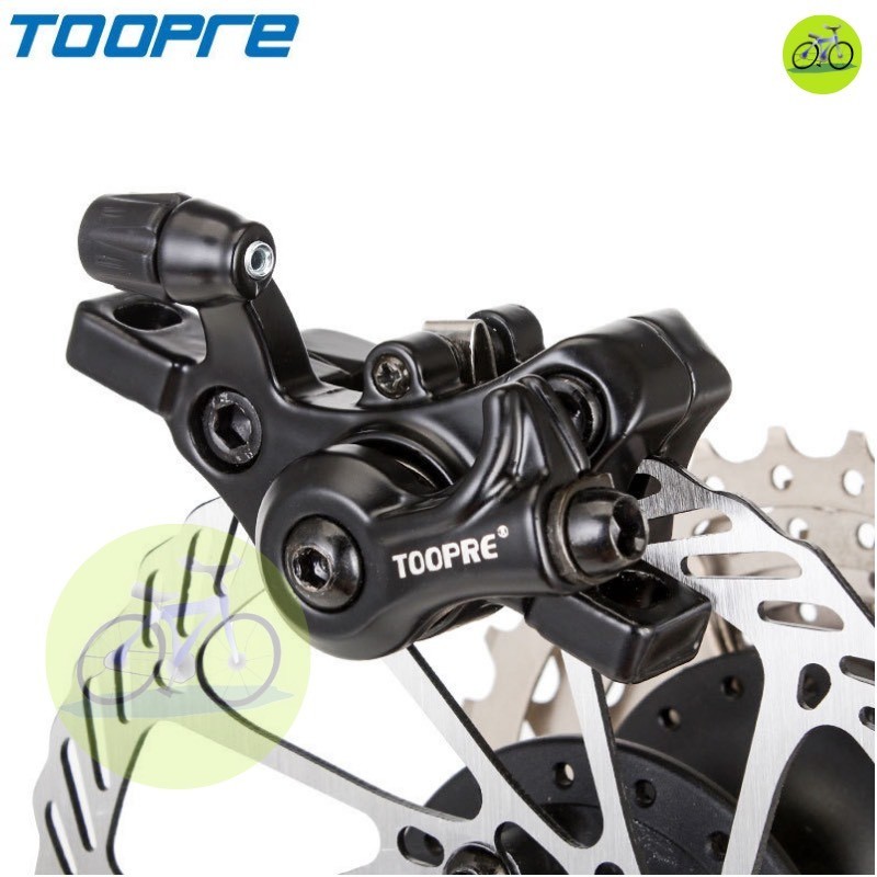 [HCM] Bộ heo thắng đĩa xe đạp thể thao Toopre Cụm heo thắng cơ hợp kim nhôm