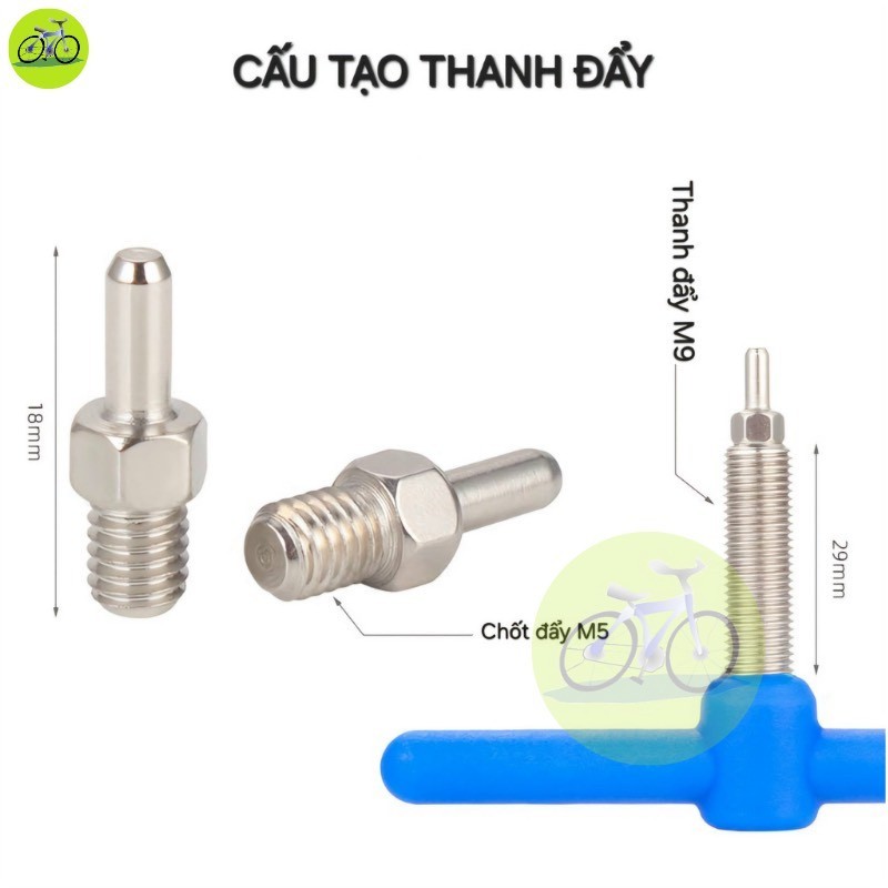 [HCM] Cảo Sên Xe Đạp Toopre / Bộ tháo mắt sên xích xe đạp Kèm móc sên và đầu thay thế