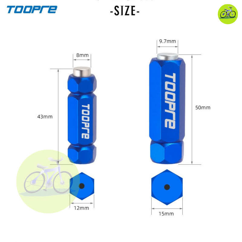[HCM] Bộ dụng cụ luồn dây âm trong khung cho xe đạp TOOPRE sử dụng nam châm, dây dẫn