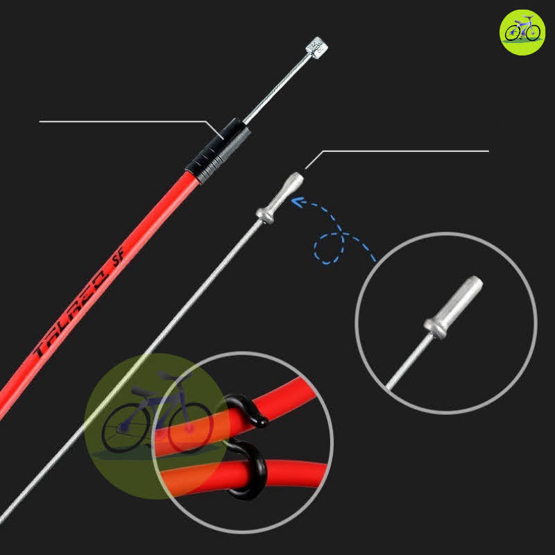 [HCM] Bộ vỏ + ruột dây đề / Dây thắng TRLREQ Đủ Màu / Sét vỏ ruột đề thắng xe đạp