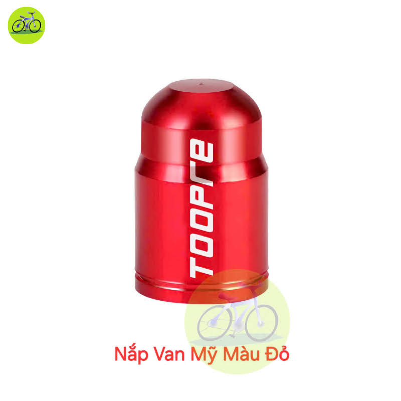 [HCM] Nắp chụp van xe đạp Nhôm Toopre/ Đầu bịt chân Van pháp FV Van Mỹ AV - 2 Nắp