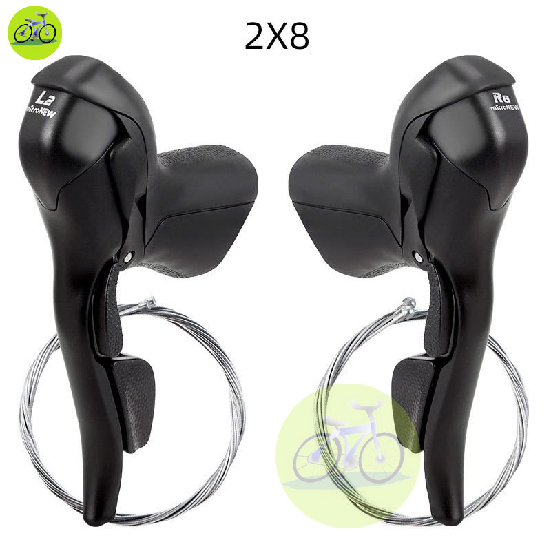 [HCM] Tay đề lắc chuyển số xe đạp MicroNEW / 2x7 2x8 2x9 2x10 và 2x11