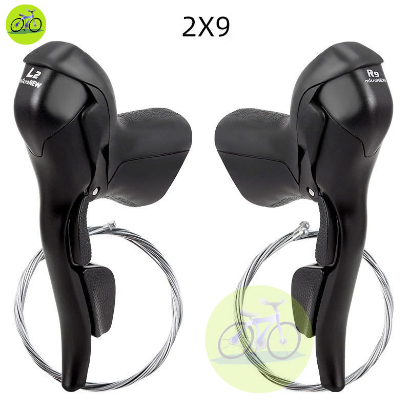 [HCM] Tay đề lắc chuyển số xe đạp MicroNEW / 2x7 2x8 2x9 2x10 và 2x11