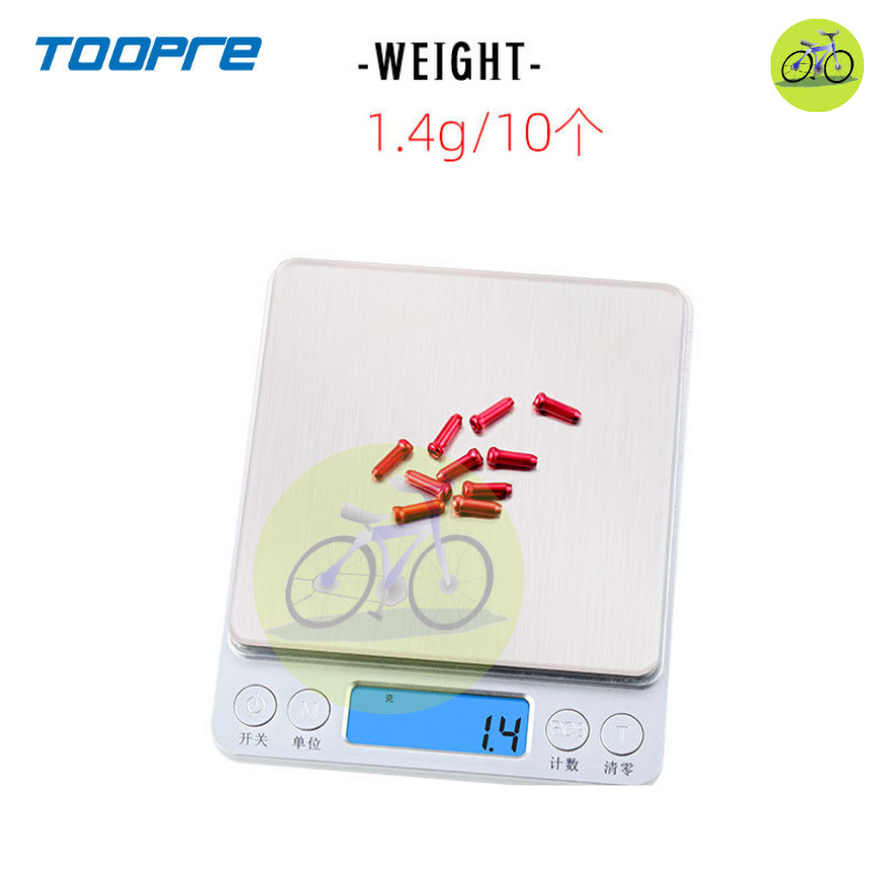 [HCM] ĐẦU CHÌ BẤM CÁP TOOPRE DÂY ĐỀ DÂY THẮNG XE ĐẠP NHIỀU MÀU - 5 ĐẦU