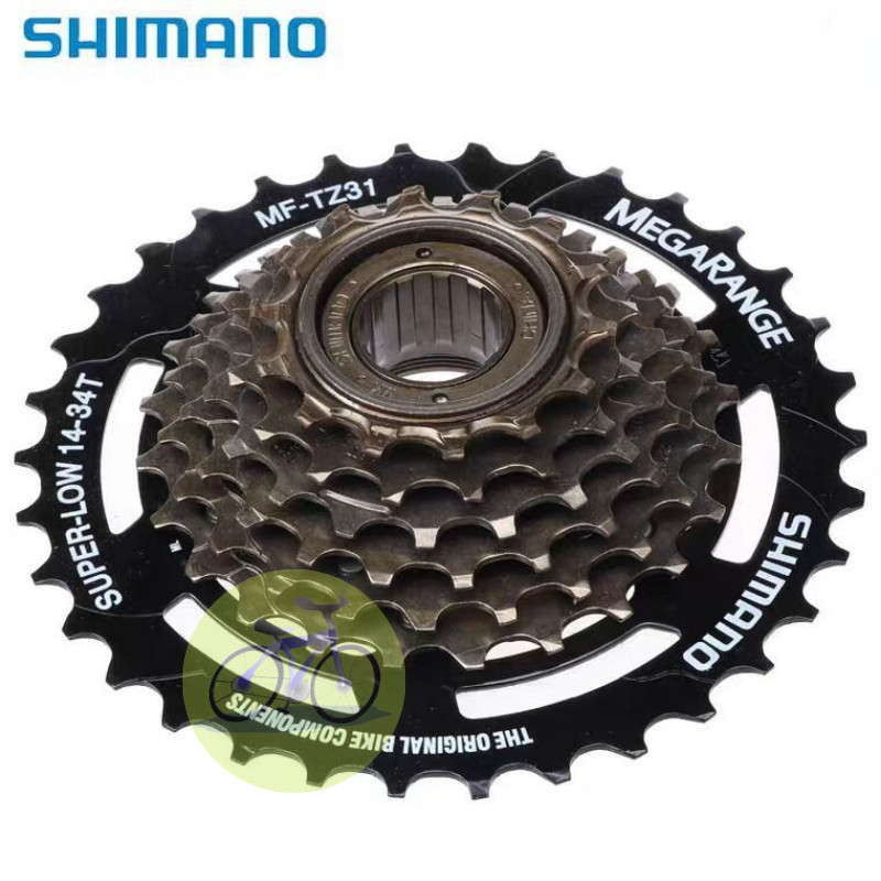 [HCM] Líp 6 7 tầng Shimano MF TZ500- 6 / 7 vặn 14T - 28T / 34T cho xe đạp