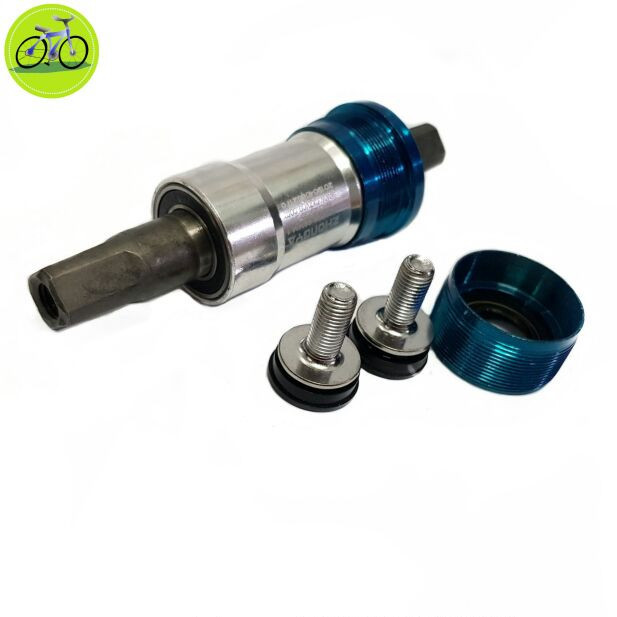Trục giữa bạc đạn xe đạp cốt vuông 110.5-122.5mm
