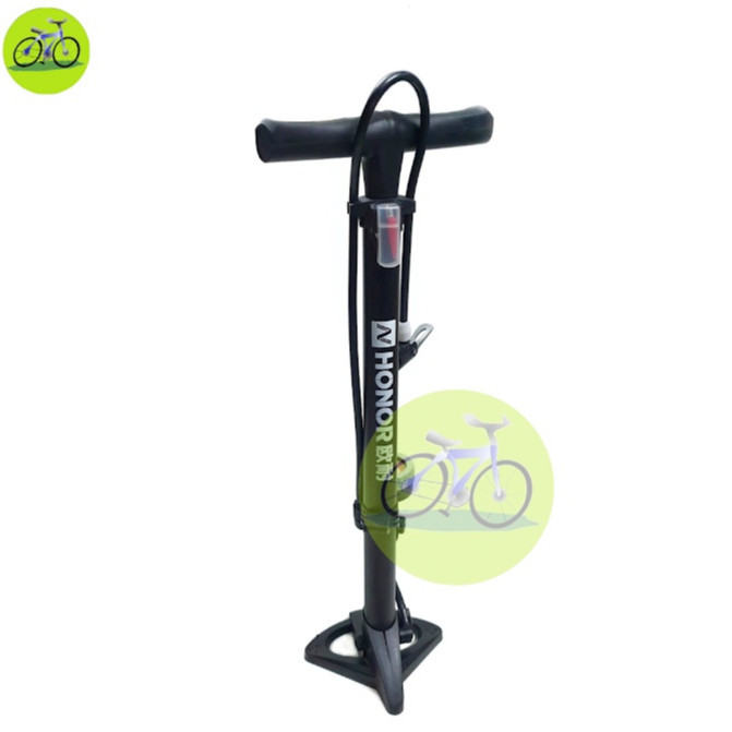 Bơm xe đạp áp 160psi/11kg, Có đồng hồ đo cao cấp FDG, Ống bơm xe đạp xe máy đa năng