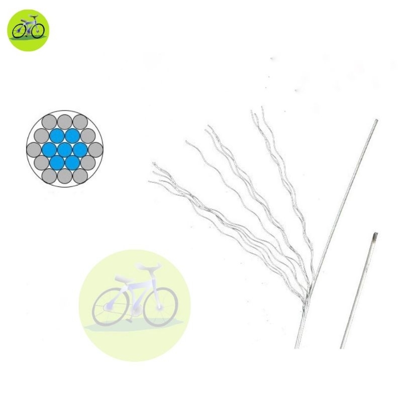 Ruột dây đề dây thắng xe đạp thép không gỉ inox chính hãng