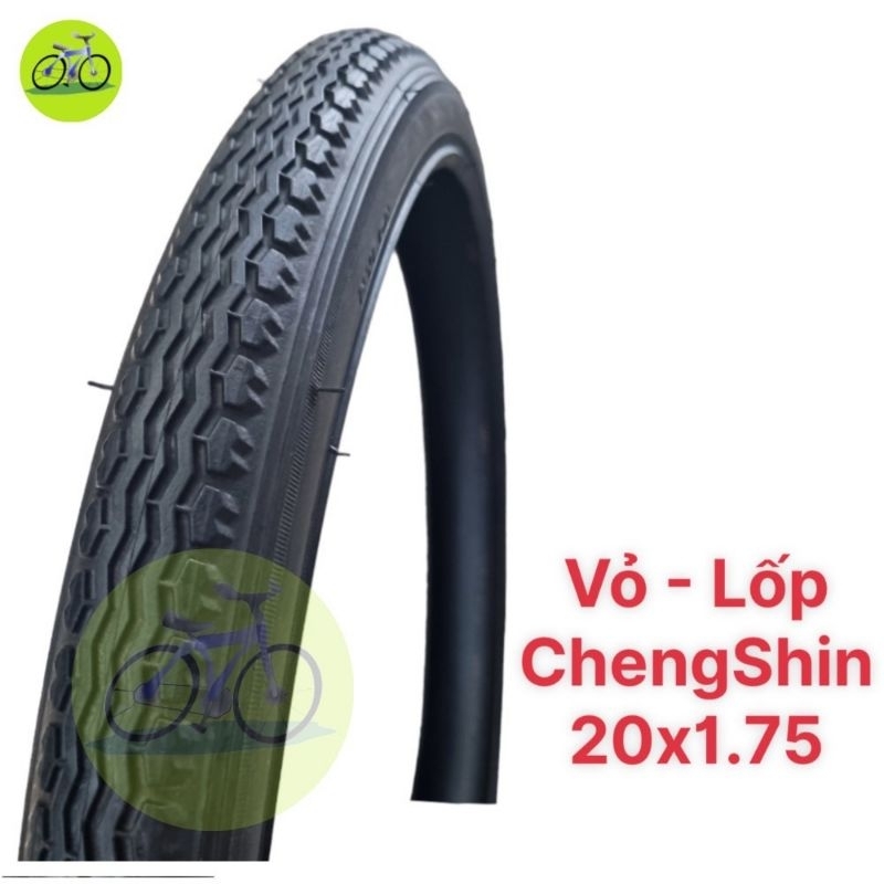 [HCM] Vỏ Lốp Xe Đap 20x1.75 / 20x1.95 Chengshin Chính Hãng