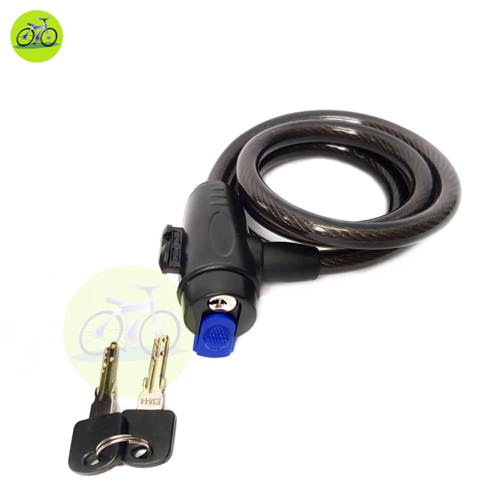 Khóa Xe Đạp Dây Chìa TONYON dài 1,2m lõi cáp thép