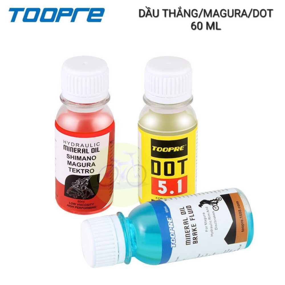 Dầu thắng dầu thủy lực Shimano / Tektro / Avid / Toopre và các loại DOT 60mm