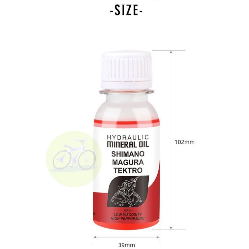 Dầu thắng dầu thủy lực Shimano / Tektro / Avid / Toopre và các loại DOT 60mm